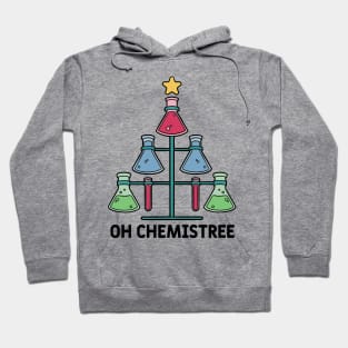 OH Chemistree Funny Chemistry Christmas Tree Hoodie